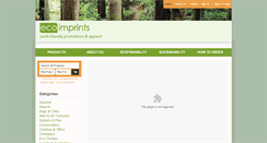 Desktop Screenshot of ecoimprints.com